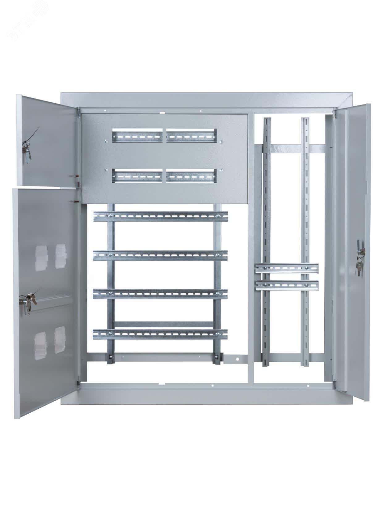 Изображение товара Корпус щита этажного 4 кв. Народный с защитой IP31, сталь, Россия