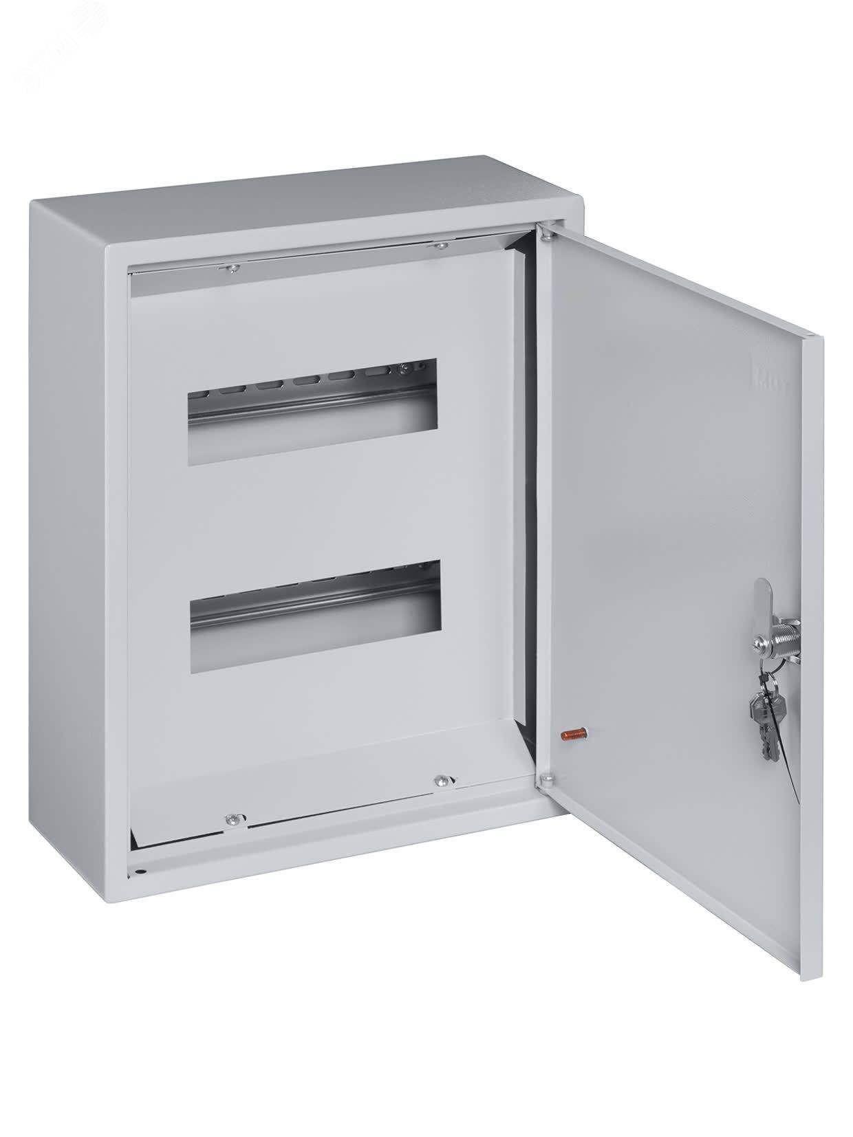 Изображение товара Корпус металлический ЩРН-18 TDM 395х310х120 для электрощитового оборудования