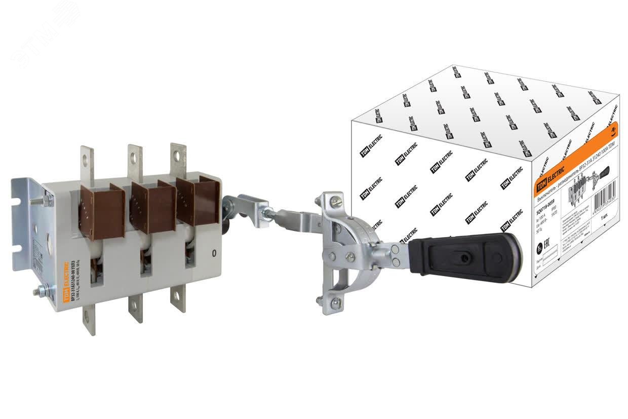 Изображение товара Выключатель разъединитель ВР32-31А 31240 100А TDM ELECTRIC SQ0718-0059