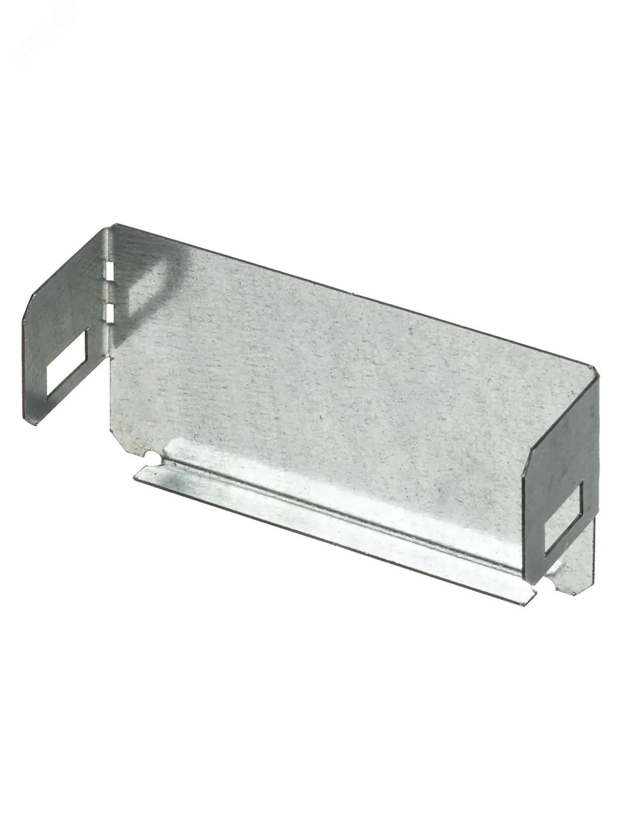 Изображение товара Заглушка торцевая для лотка 50х100 мм TDM из оцинкованной стали