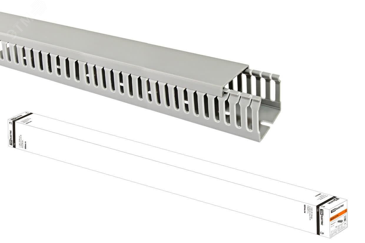 Изображение товара Кабель-канал перфорированный 40х40 36 м для организации кабельной разводки