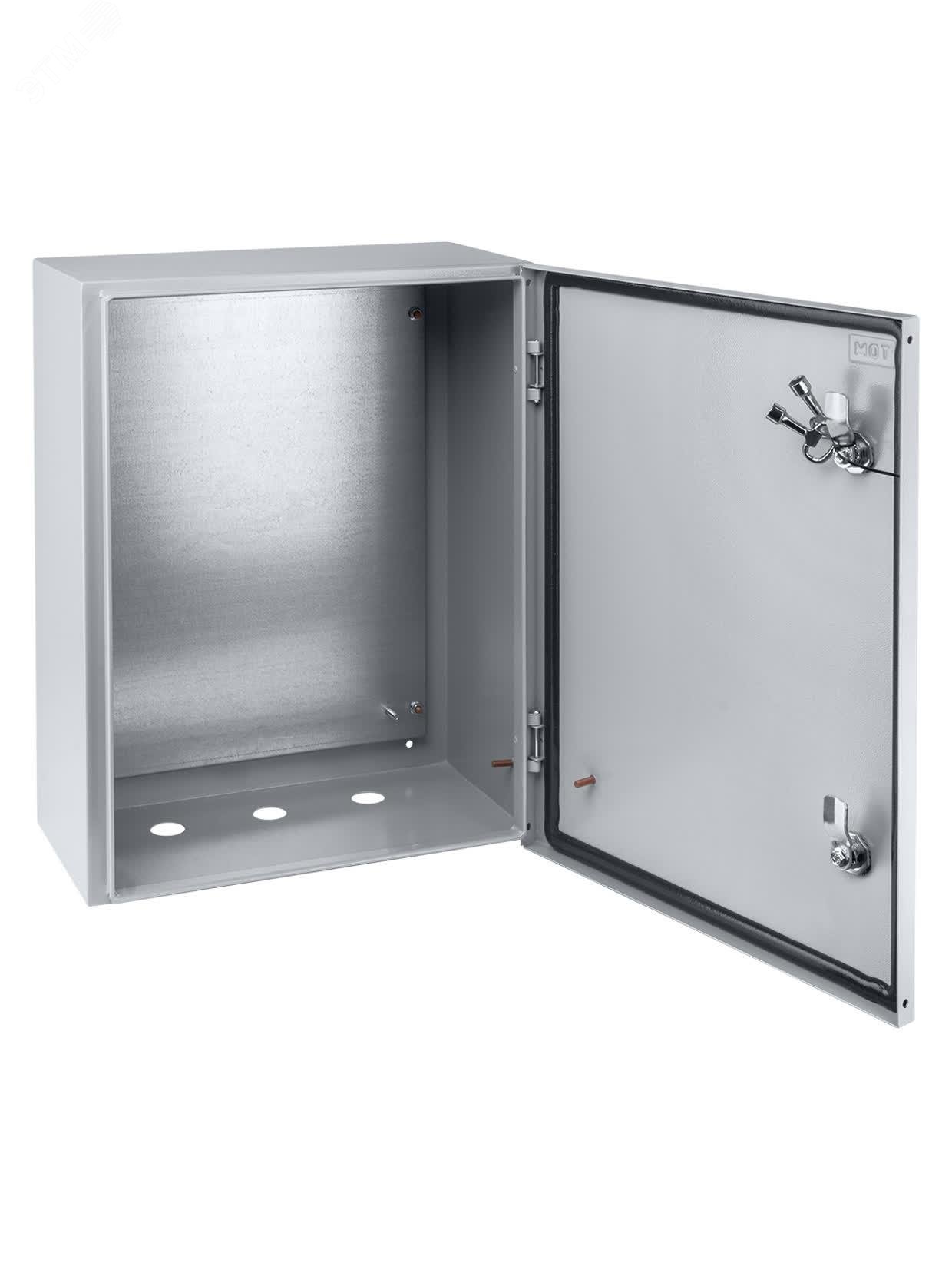 Изображение товара Корпус металлический ЩМП-2-0 IP66 TDM для наружных установок 500х400х220