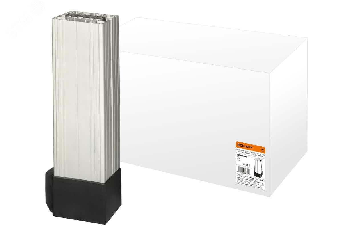 Изображение товара Обогреватель с вентилятором на DIN-рейку 400Вт для автоматизации