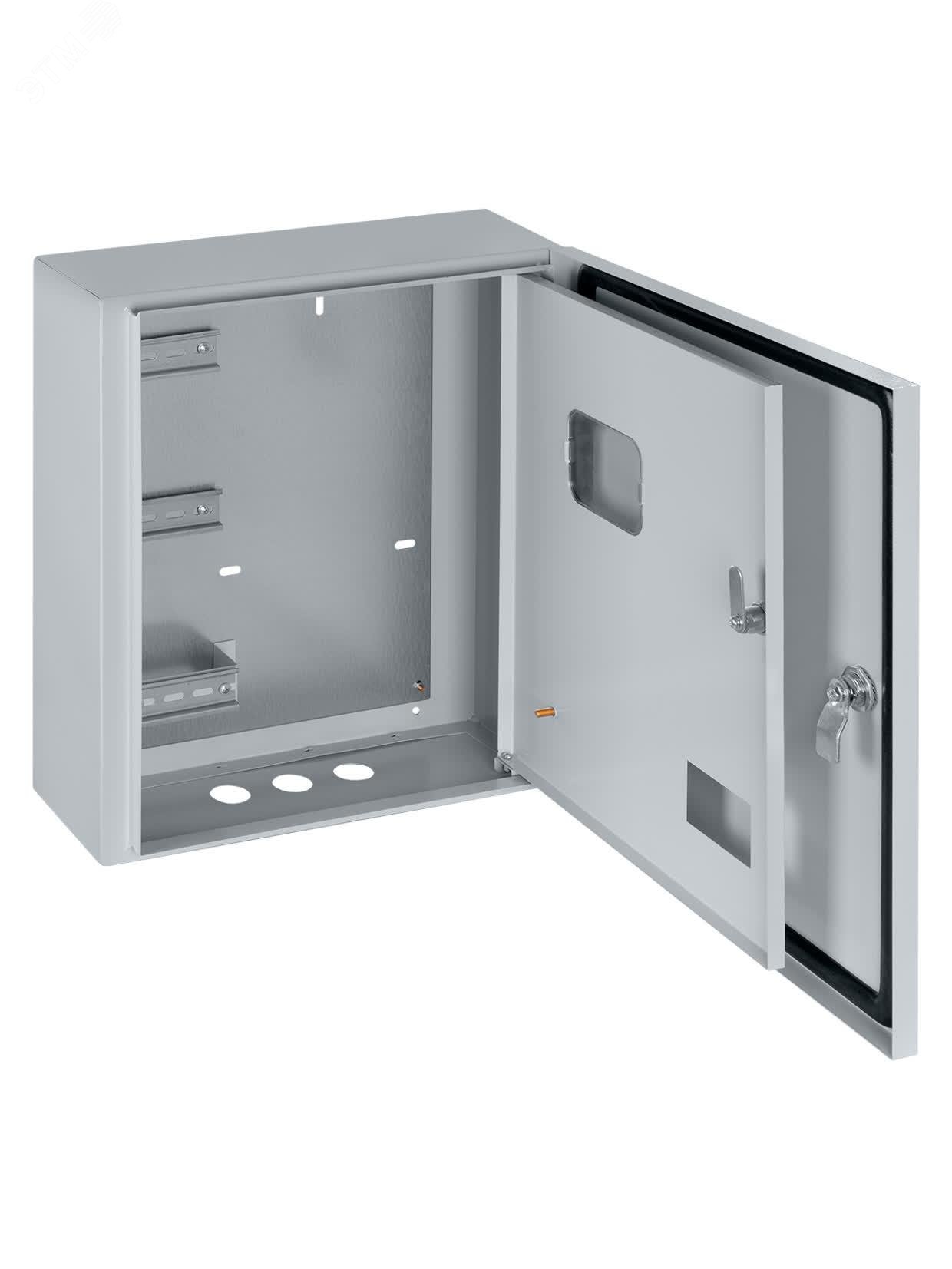 Изображение товара ЩУ-3ф/1-1 Корпус шкафа для электросетей IP54 2 двери 445х400х150