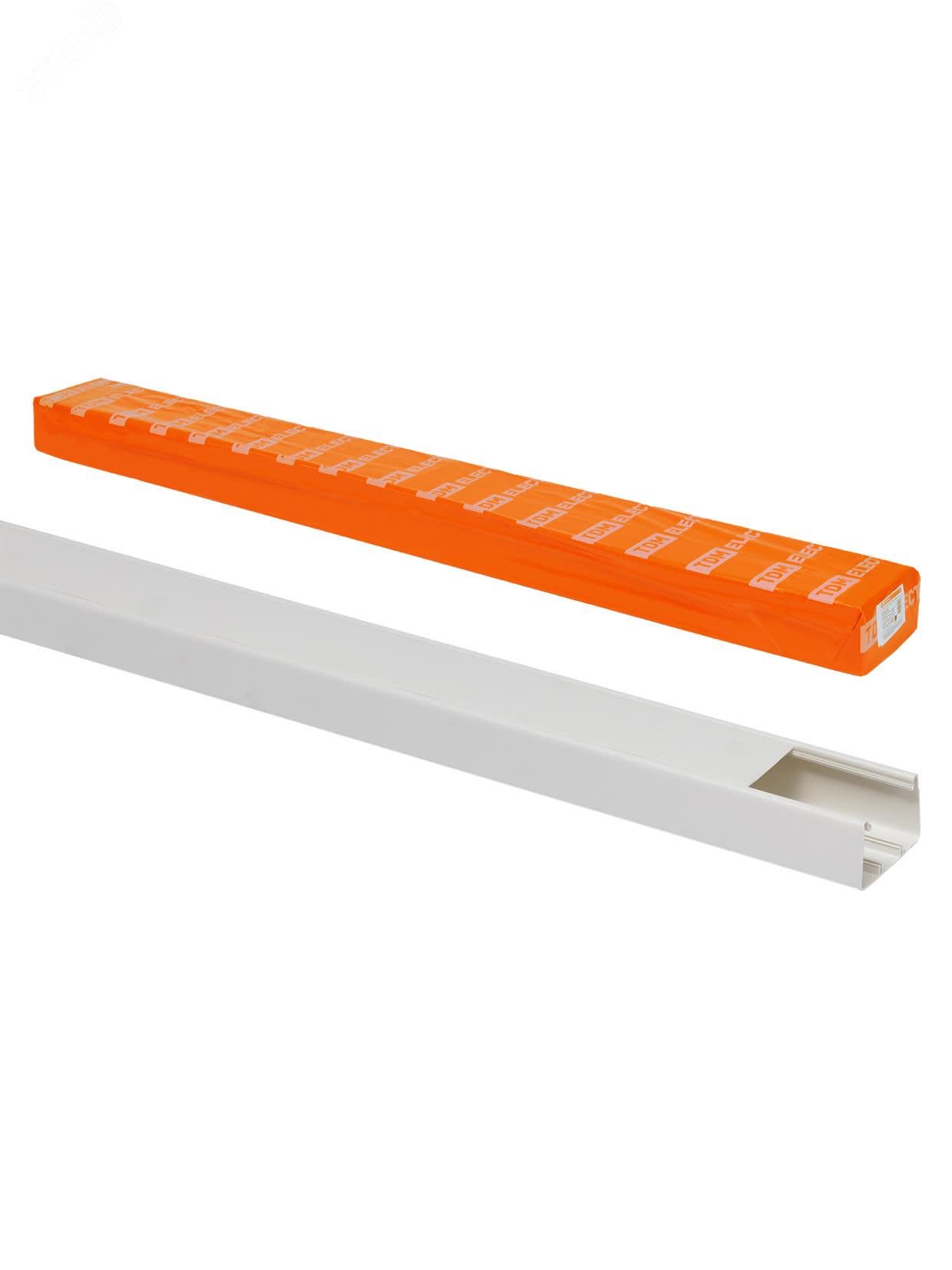 Изображение товара Кабель-канал 100х60 белый TDM (8 м) (м)