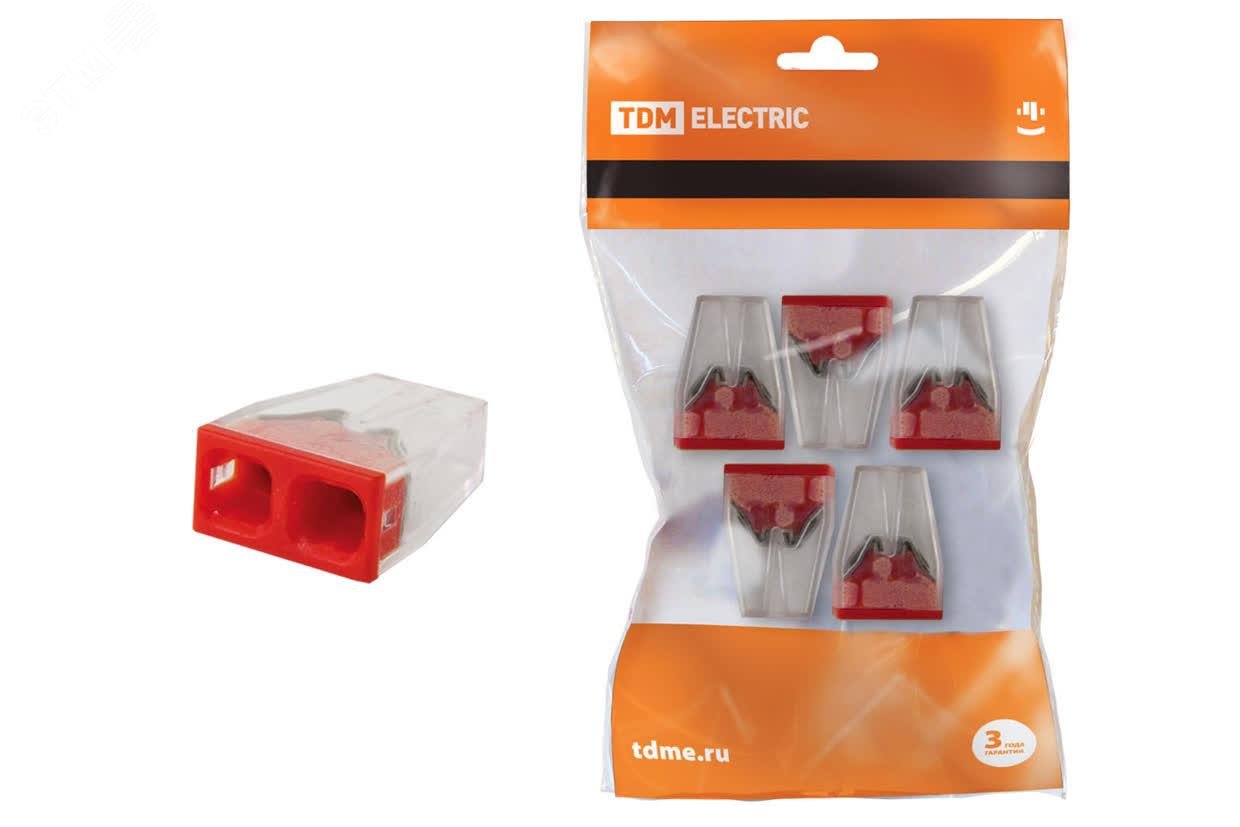 Изображение товара Строительно-монтажная клемма КБМ-2273-232 2,5мм2 TDM (5 шт/упак) Изображение товара Строительно-монтажная клемма КБМ-2273-232 2,5мм2 TDM (5 шт/упак)