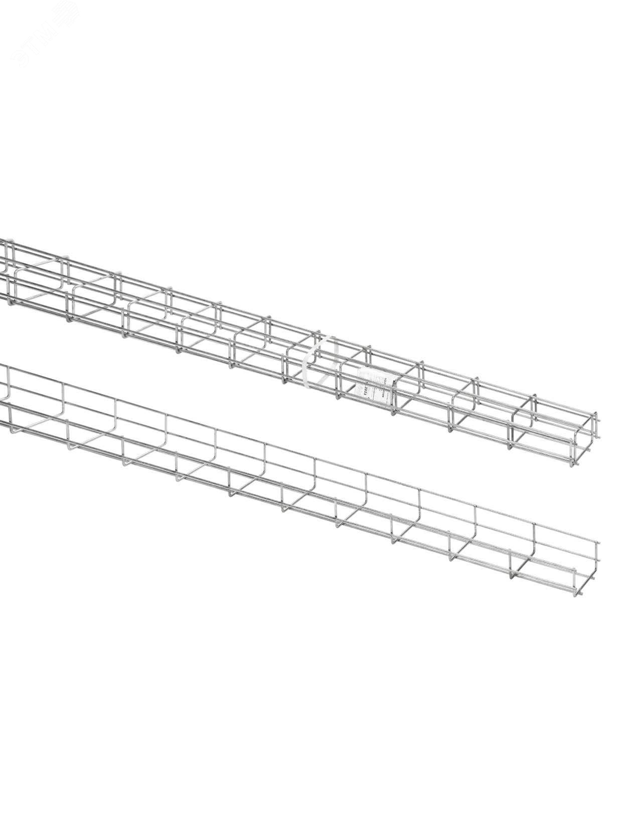 Изображение товара Проволочный лоток TDM 50х100х3000 мм с покрытием 3.8 мм