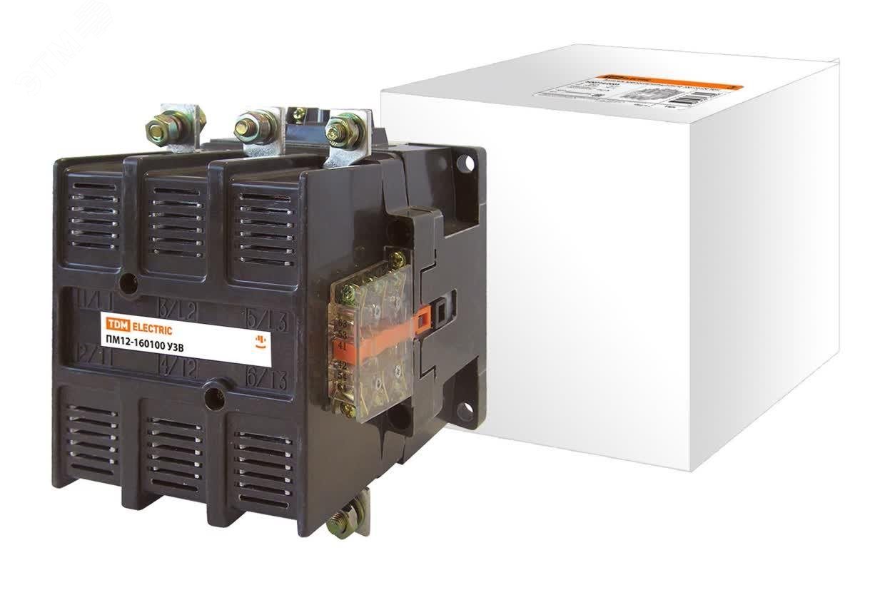 Изображение товара Пускатель электромагнитный ПМ12-160100 У3В 220 В TDM