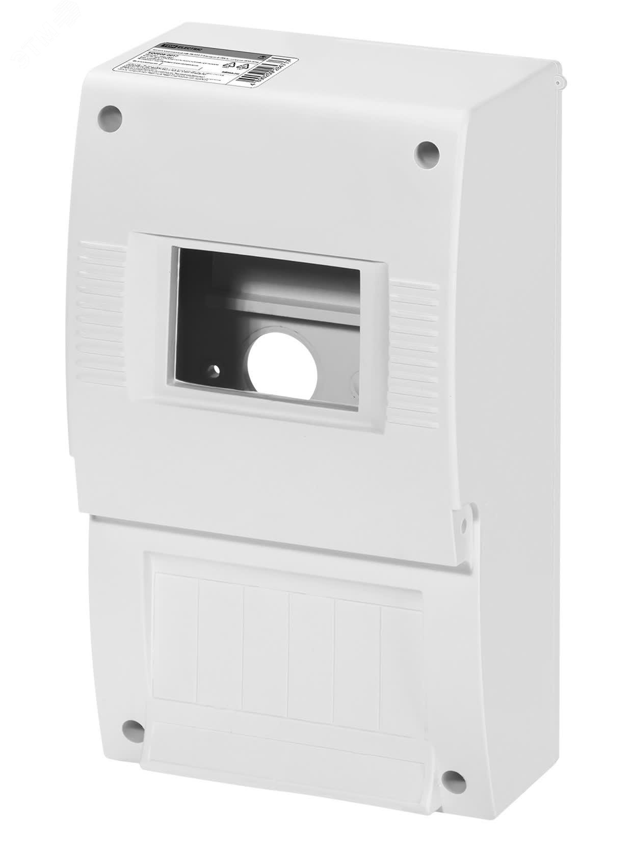 Изображение товара Щиток квартирный ЩК 26-004 2-6 модулей DIN без дверки IP20 TDM (шт)