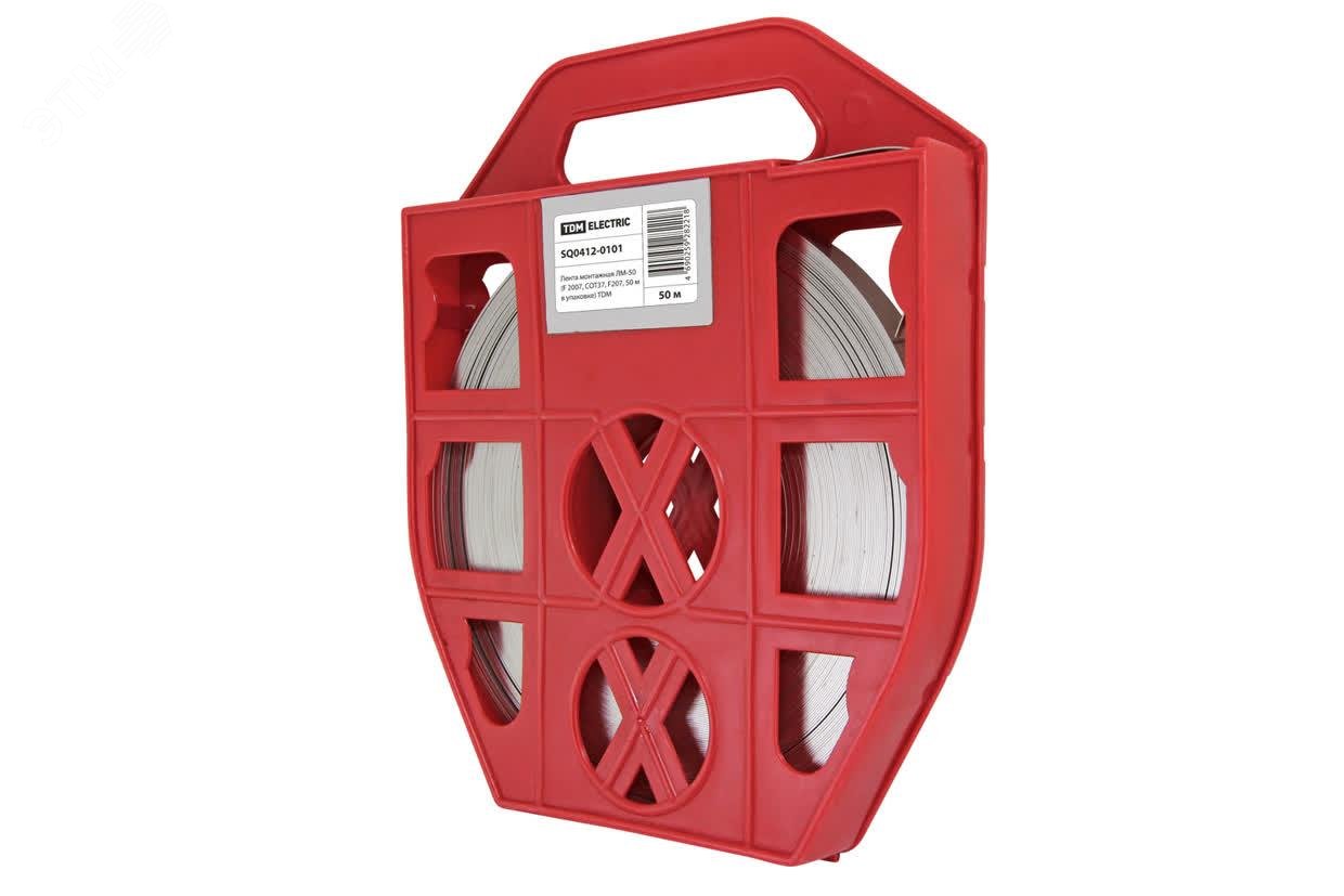 Изображение товара Лента монтажная ЛМ-50 из нержавеющей стали 50 метров для фиксации