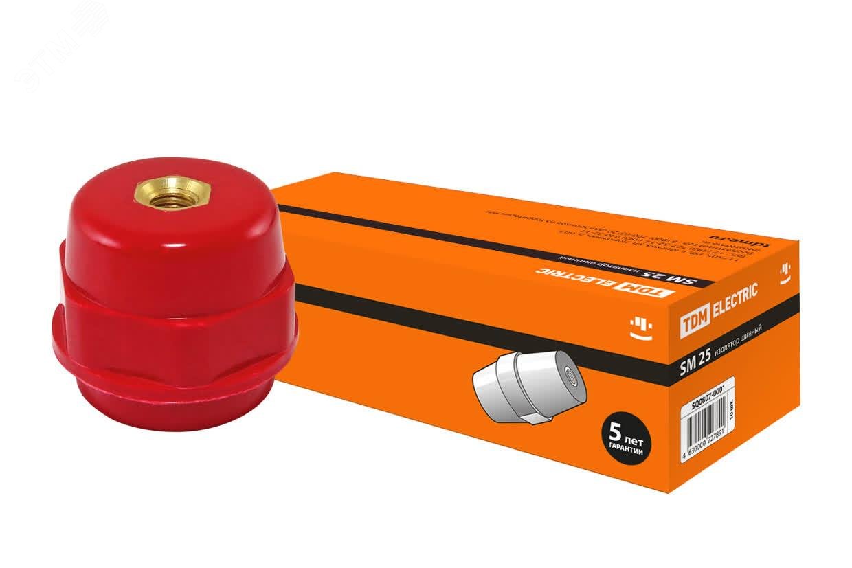 Изображение товара Изолятор SM25 силовой Н25хD27хМ6мм (шт)