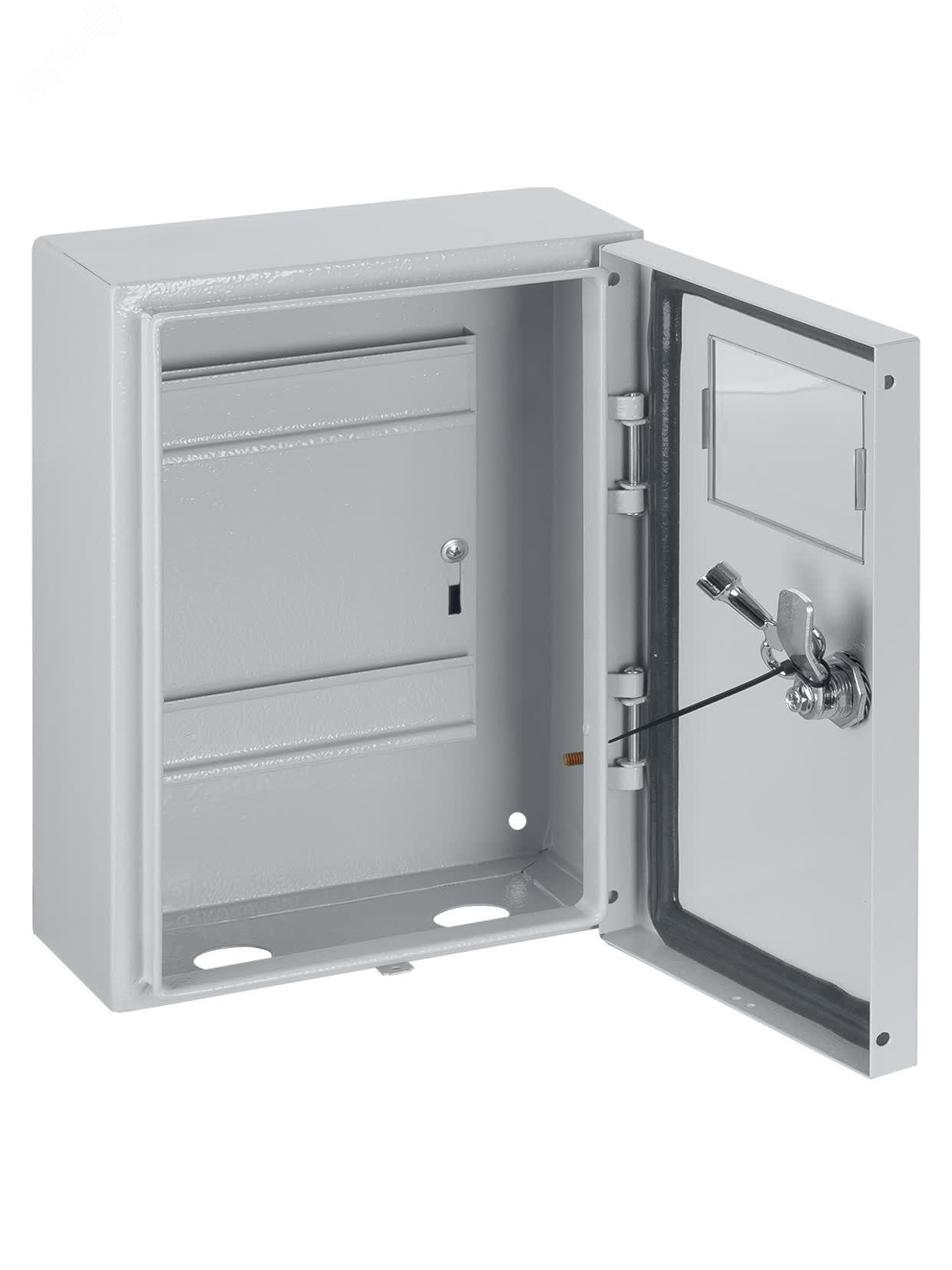 Изображение товара ЩУ-1ф(4мод) 300х200х124 IP54 корпус шкафа для электрощитовых