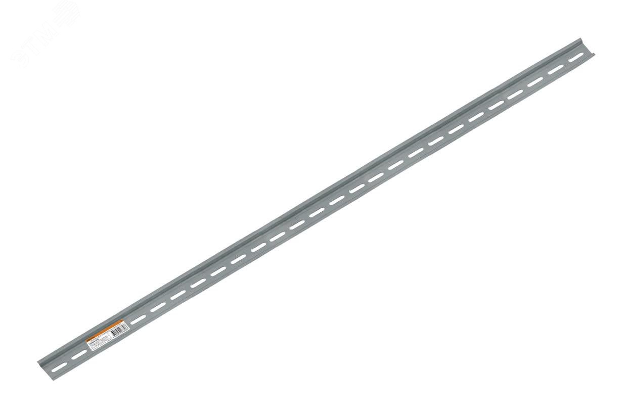 Изображение товара Универсальная оцинкованная DIN-рейка 120см для электроустановок