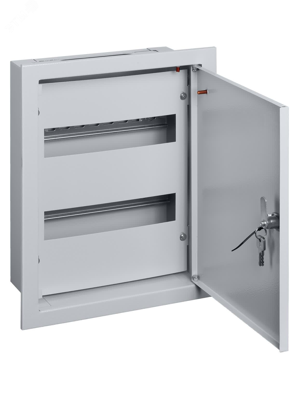 Изображение товара Металлический корпус ЩРВ-24 405х320х120 TDM для электрощитов