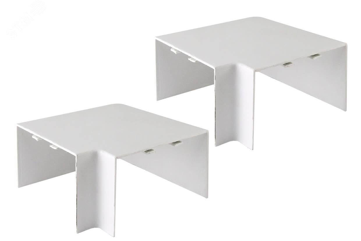 Изображение товара Поворот 90 гр. КМП 60х40 TDM ELECTRIC - надежное соединение для электромонтажа