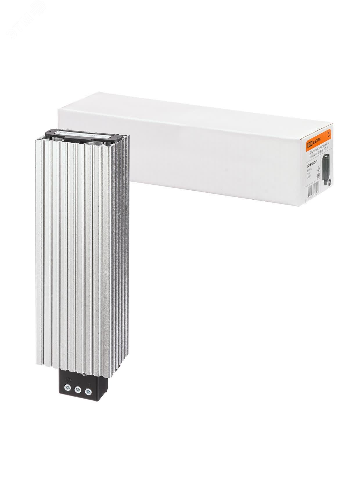 Изображение товара Обогреватель для DIN-рейки 230В 150Вт TDM ELECTRIC компактный и надежный