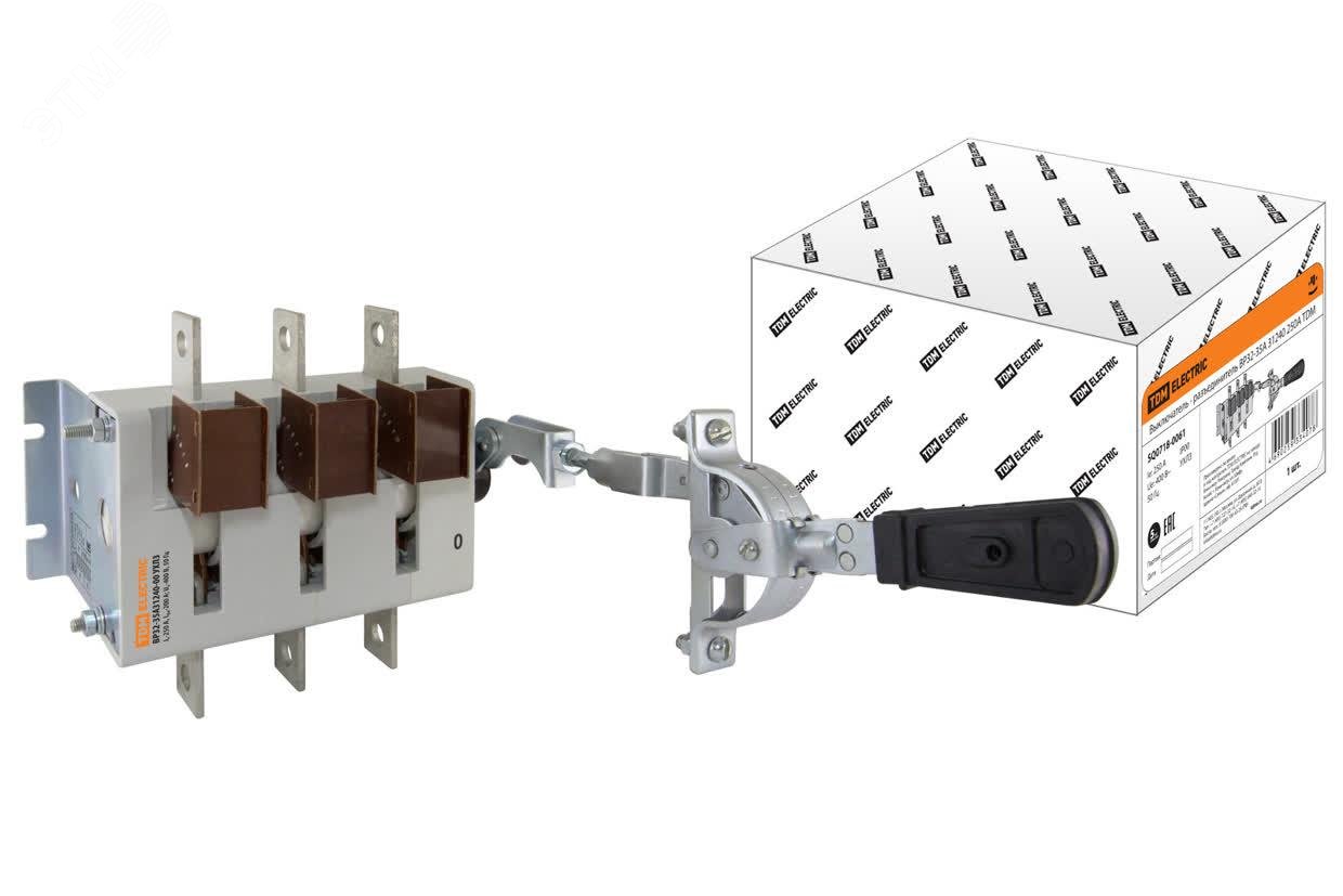 Изображение товара Выключатель разъединитель ВР32-35А 250А для промышленных и энергетических систем