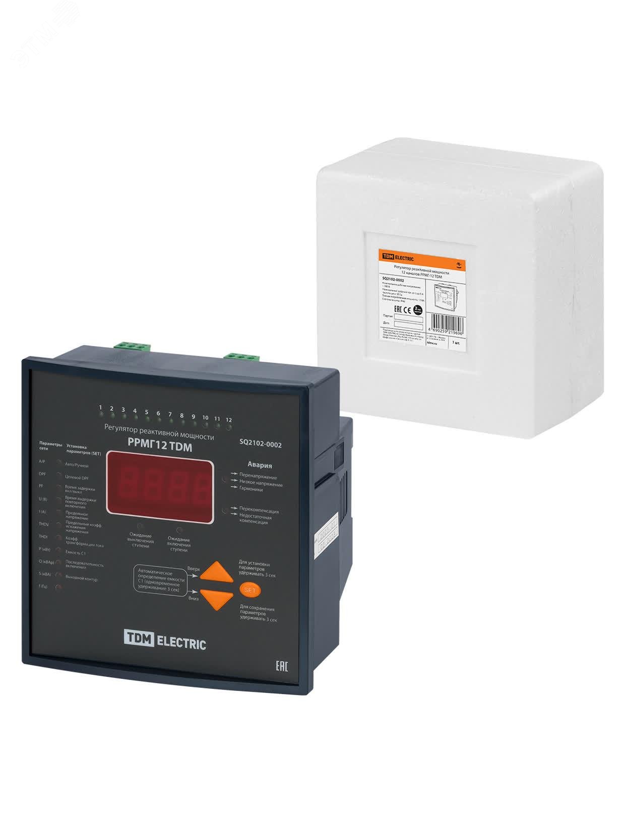 Изображение товара Регулятор РРМГ-12 с защитой от гармоник TDM