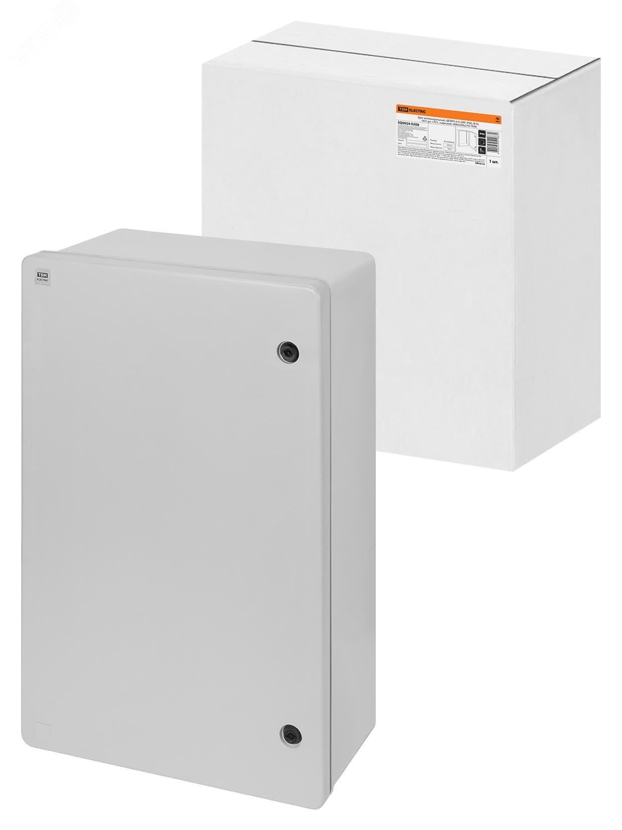 Изображение товара Щит антивандальный ЩПМП-4-0 GRP IP66 IK10 для электротехники 800х500х270