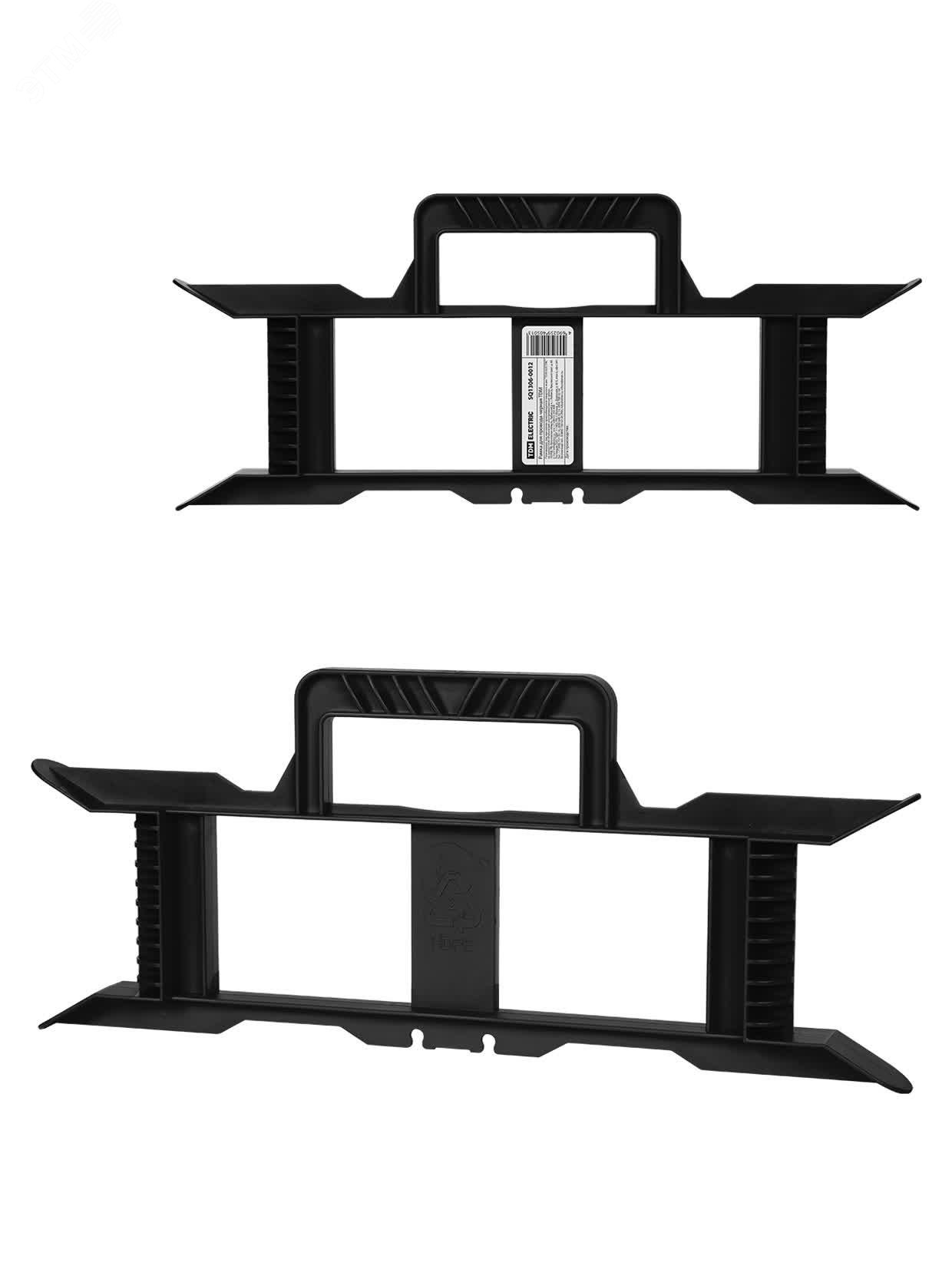 Изображение товара Рамка для провода черная TDM ELECTRIC для хранения и организации