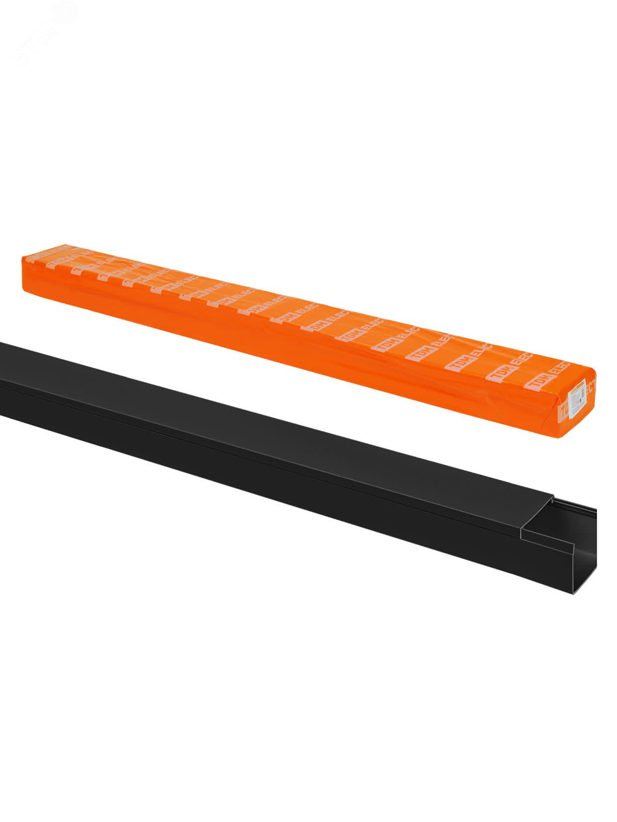 Изображение товара Кабель-канал 60х40 2 м чёрный TDM (шт)