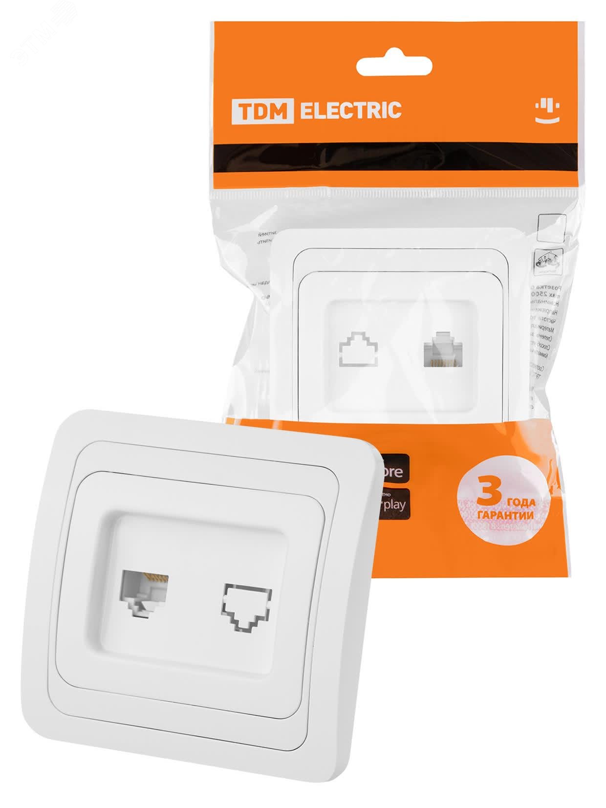 Изображение товара Розетка компьютерная RJ-45 белая Валдай (шт) Изображение товара Розетка компьютерная RJ-45 белая Валдай (шт)