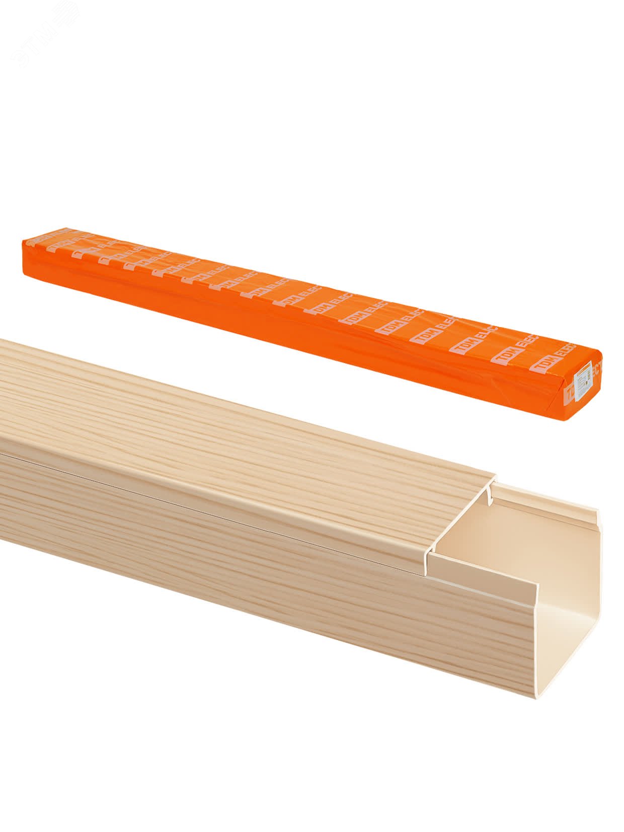 Изображение товара Кабель-канал сосна 25х25 3D ЭКОTDM 1шт /2м (шт)