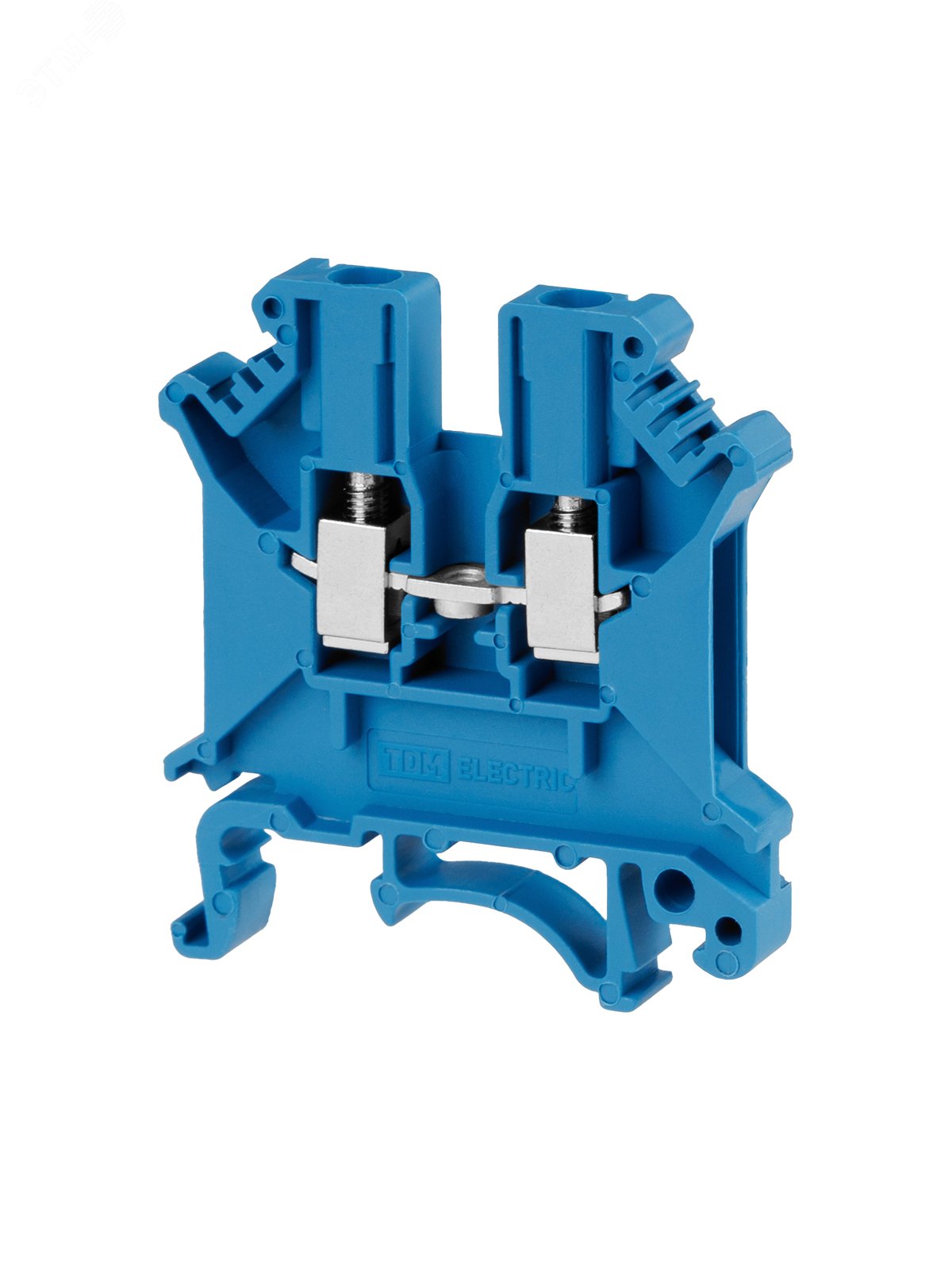 Изображение товара Зажим наборный ЗНН-2.5мм2 32А синий TDM ELECTRIC для DIN-рейки