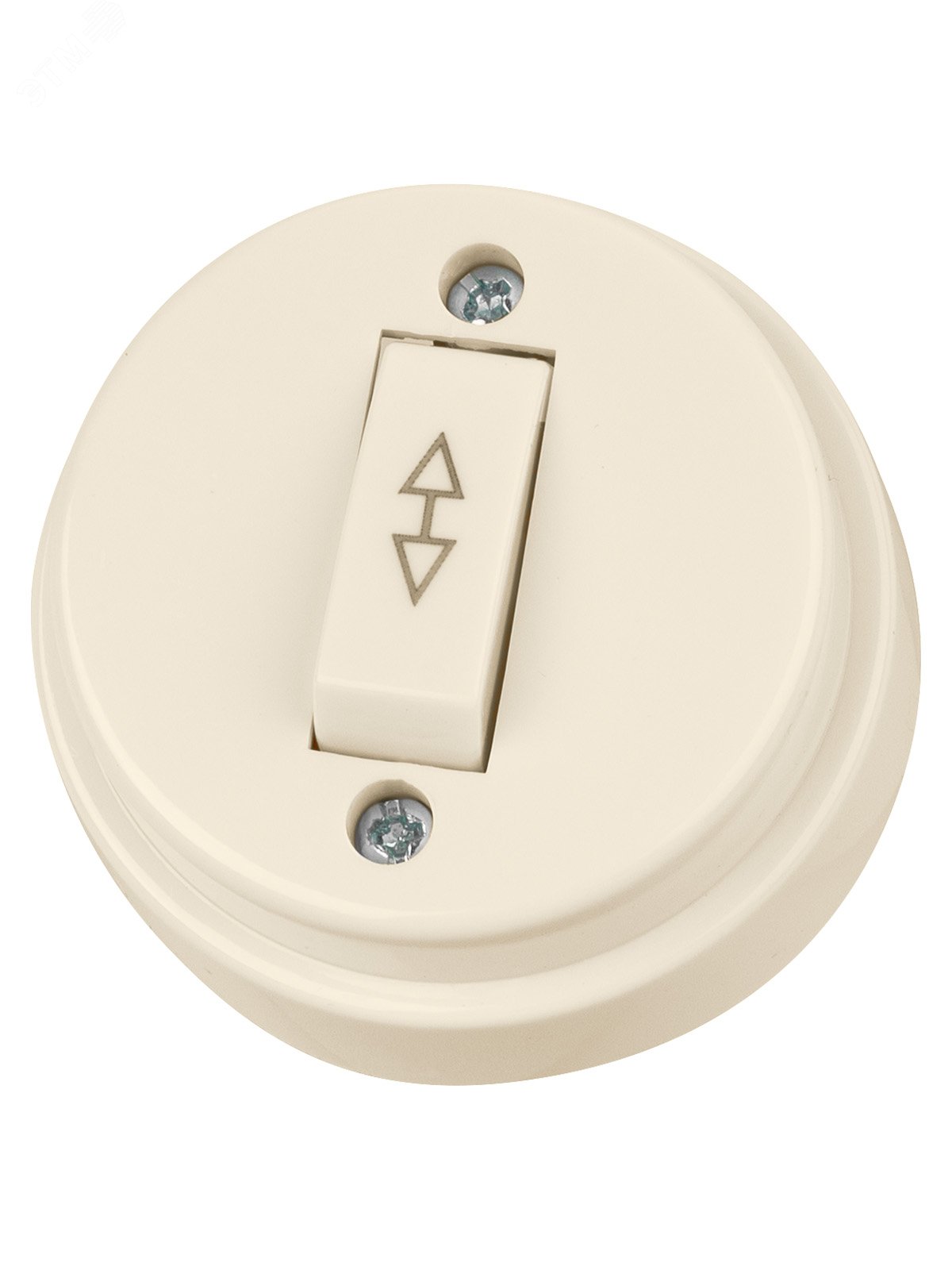 Изображение товара Переключатель 2 направления IP20 10А серии Ретро TDM ELECTRIC