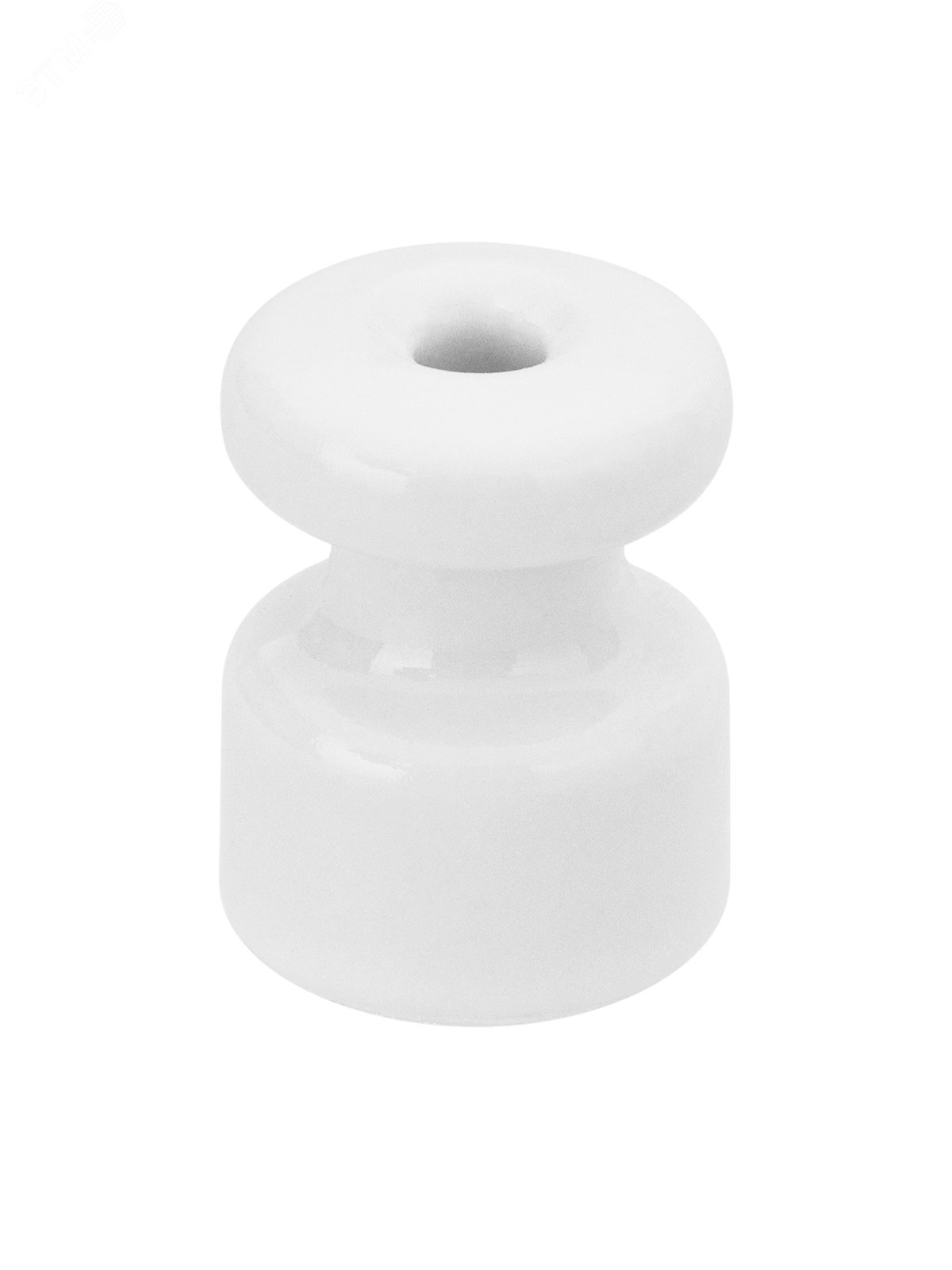 Изображение товара Керамический изолятор для ретро провода белый (10шт) TDM (шт)