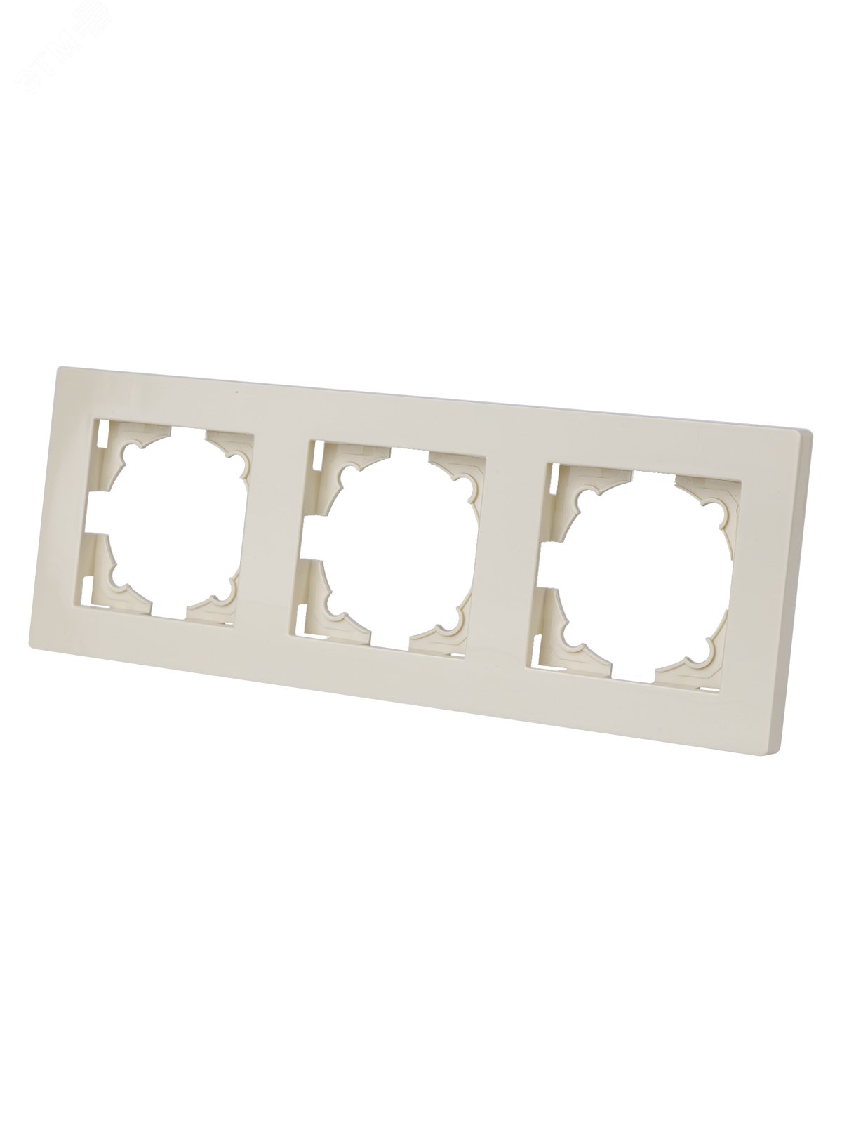 Изображение товара Рамка 3-х постовая сл. кость Сенеж TDM для электроприложений