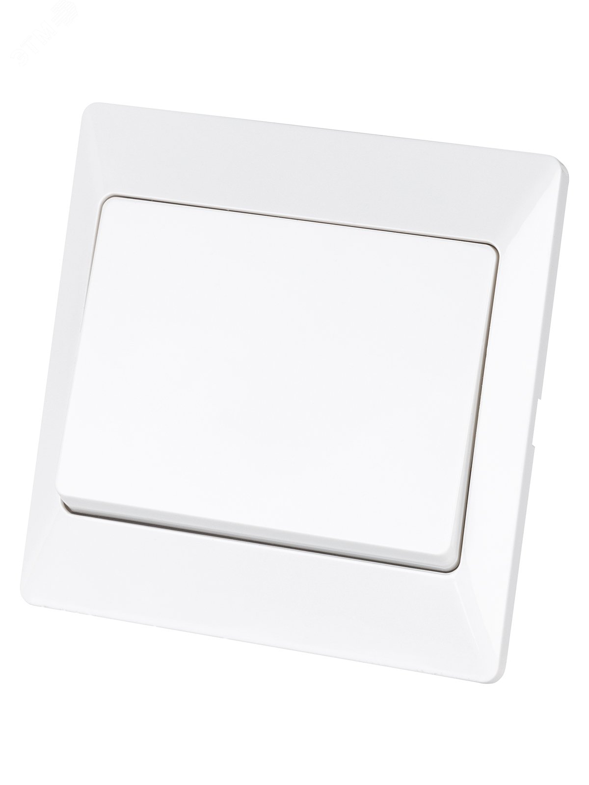 Изображение товара Выключатель 1 клавиша 10А белый Ильмень TDM