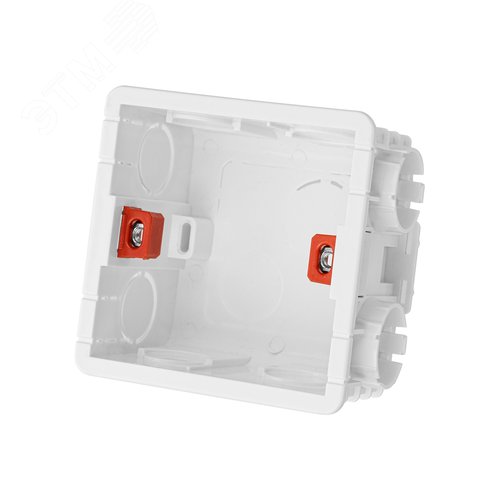 Изображение товара Установочная коробка СП 86х86х50, IP20, инд. штрихкод, TDM. (шт)