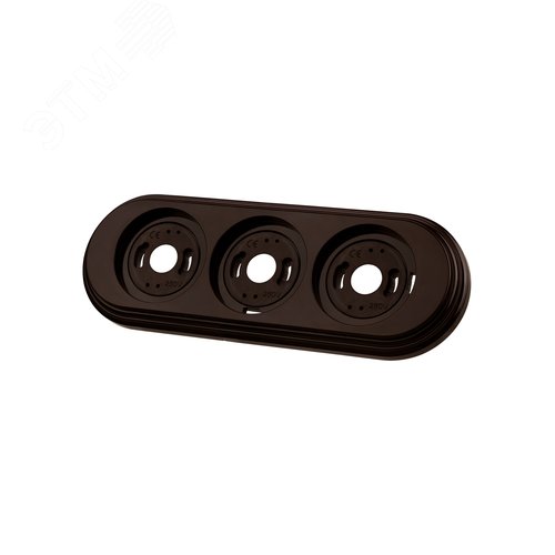 Изображение товара Рамка 3-х постовая коричневая «Виви» TDM (шт)