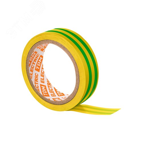 Изображение товара Изолента ПВХ 013х15мм Желто-зеленая 5м TDM (шт)