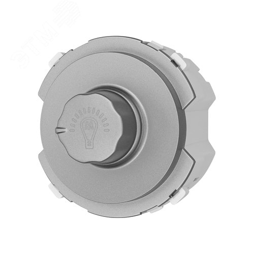 Изображение товара Светорегулятор (RL 500Вт) поворотный платина Байкал TDM (шт)