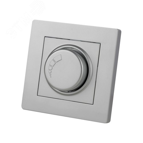 Изображение товара "Светорегулятор 300 Вт серебр. металлик ""Сенеж"" TDM" (шт)