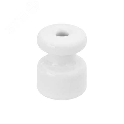 Изображение товара Керамический изолятор для ретро провода белый (25шт) TDM (шт)