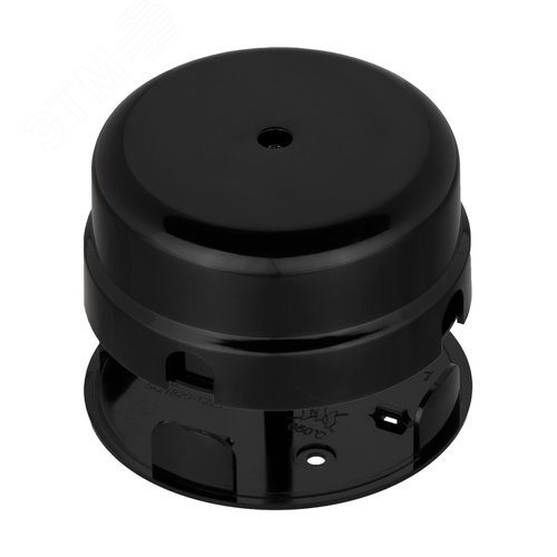 Изображение товара Коробка распаячная D90х43 мм инд. черная Виви TDM (шт)