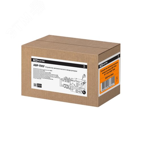 Изображение товара Устройство автоматического ввода резерва АВР-ПНУ 4П 125А 380В TDM (шт)