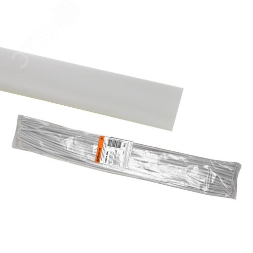 Изображение товара Термоусаживаемая трубка ТУТнг 40/20 белая по 1м (25 м/упак) TDM (м)