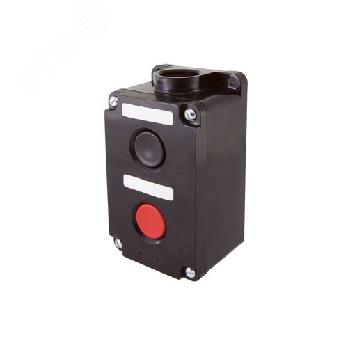 Изображение товара Пост кнопочный ПКЕ 212-2 У3, красная и черная кнопки, IP40 TDM (шт)