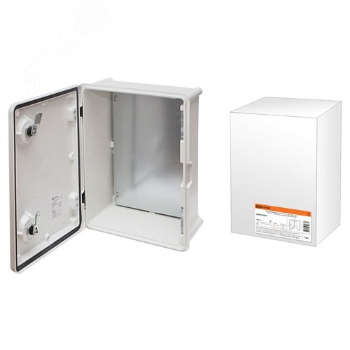 Изображение товара Щит антивандальный, ЩПМП-1-1, GRP, IP65, IK10, -50 С до +70 С, навесной, (400х300х170) TDM (шт)