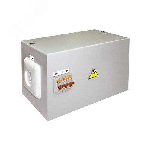 Изображение товара Ящик с трансформатором понижающим ЯТП-0,25 220/12-3авт. (шт)