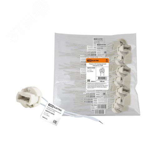 Изображение товара Патрон G9 керамический под винты (шт)