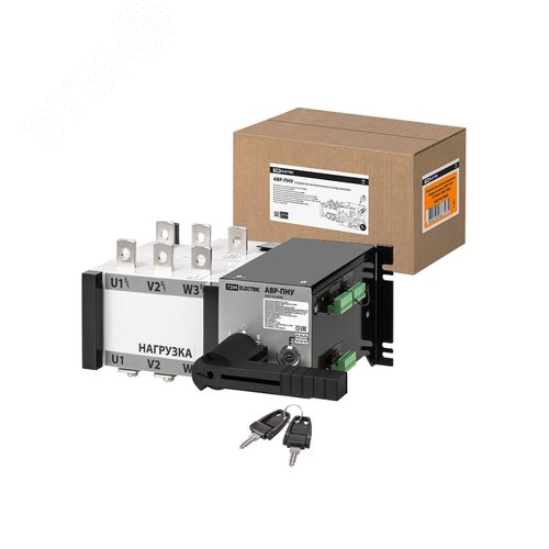 Изображение товара Устройство автоматического ввода резерва АВР-ПНУ 3П 400А 380В TDM (шт)