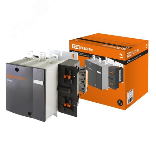 Изображение товара Контактор КТН-5115 115А 400В/АС3 (шт)