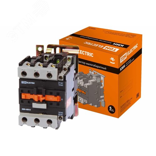 Изображение товара Контактор КМН-49512 95А 400В/АС3 1НО 1НЗ (шт)