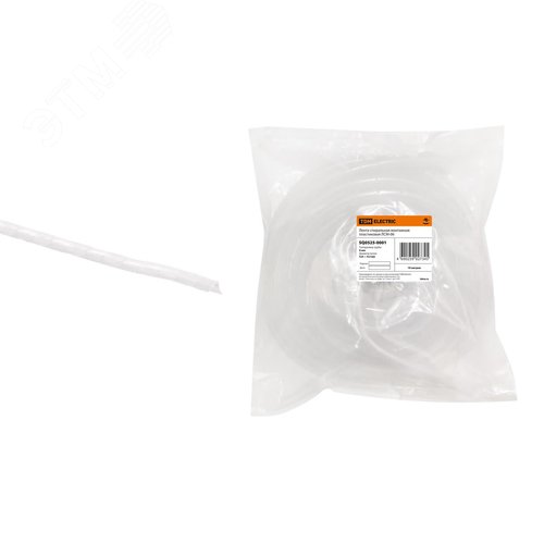 Изображение товара Лента спиральная монтажная пластиковая ЛСМ-06 (10 м/упак) TDM (упак)