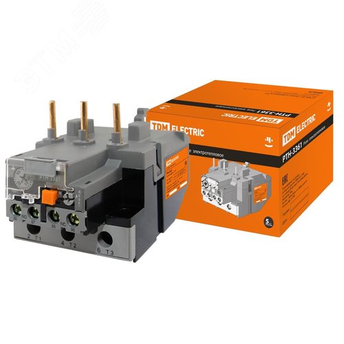 Изображение товара Реле электротепловое РТН-3361 55-70А (шт)